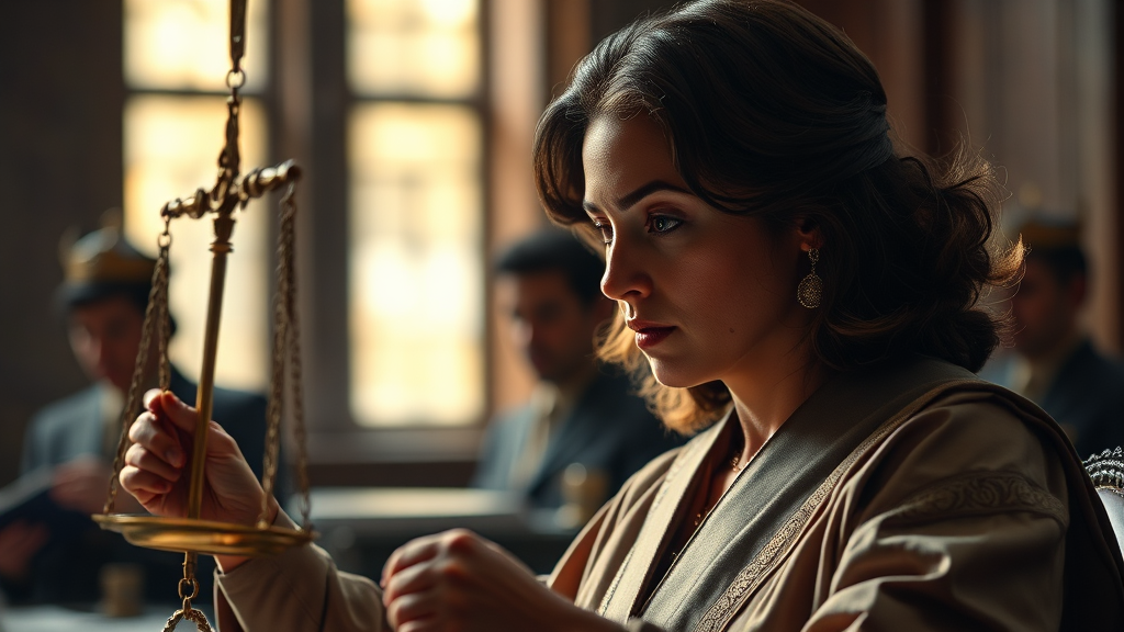 드라마가 주는 메시지 (realistic 스타일)