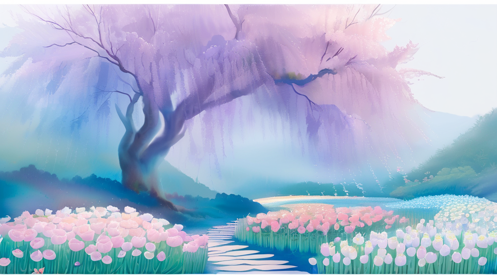 고양 국제꽃박람회 개요 및 주요 관람 구역 (watercolor 스타일)