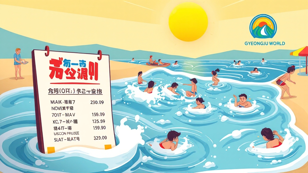 입장권 요금 및 추가 혜택 (cartoon 스타일)