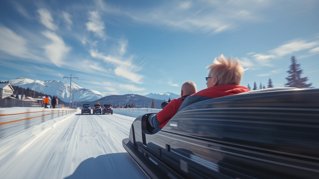 루지월드, 직접 타보니 어때? (realistic 스타일)