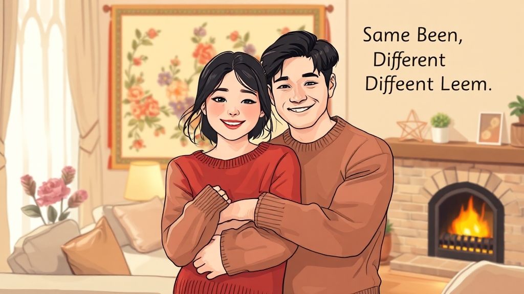 차지연, 결혼과 ‘동상이몽’ 출연 (illustration 스타일)