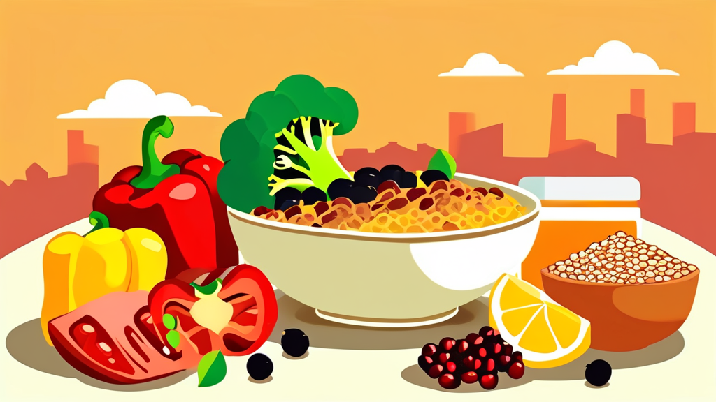 혈당 스파이크를 막는 생활 습관 (cartoon 스타일)