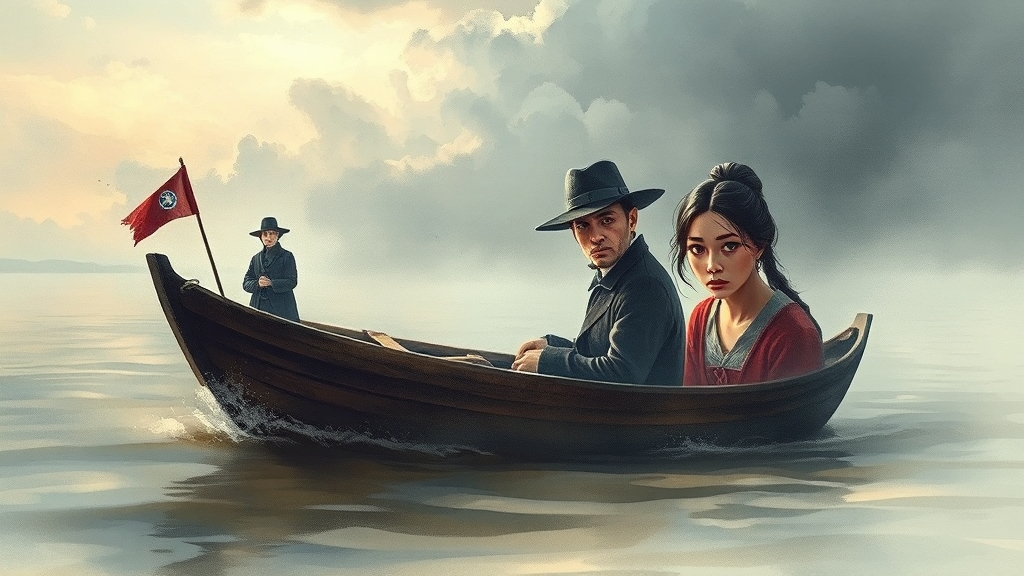 드라마 ‘탁류’ 관전 포인트 (watercolor 스타일)