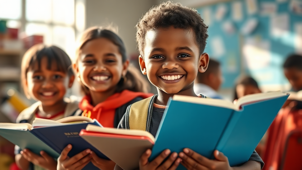 교육급여, 왜 중요할까요? (realistic 스타일)