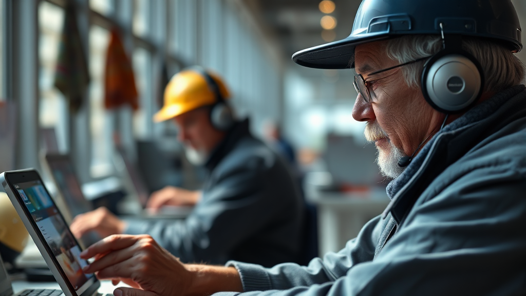 정년 연장, 왜 논의되고 있나? 배경과 필요성 (realistic 스타일)