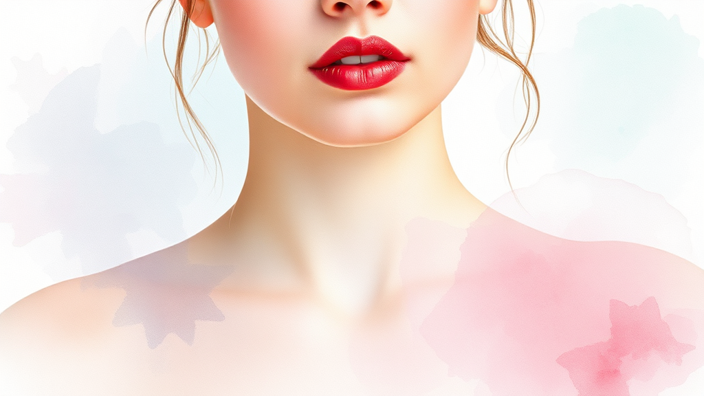 SNS 시대, 과시 소비 트렌드와 그 영향력 (watercolor 스타일)