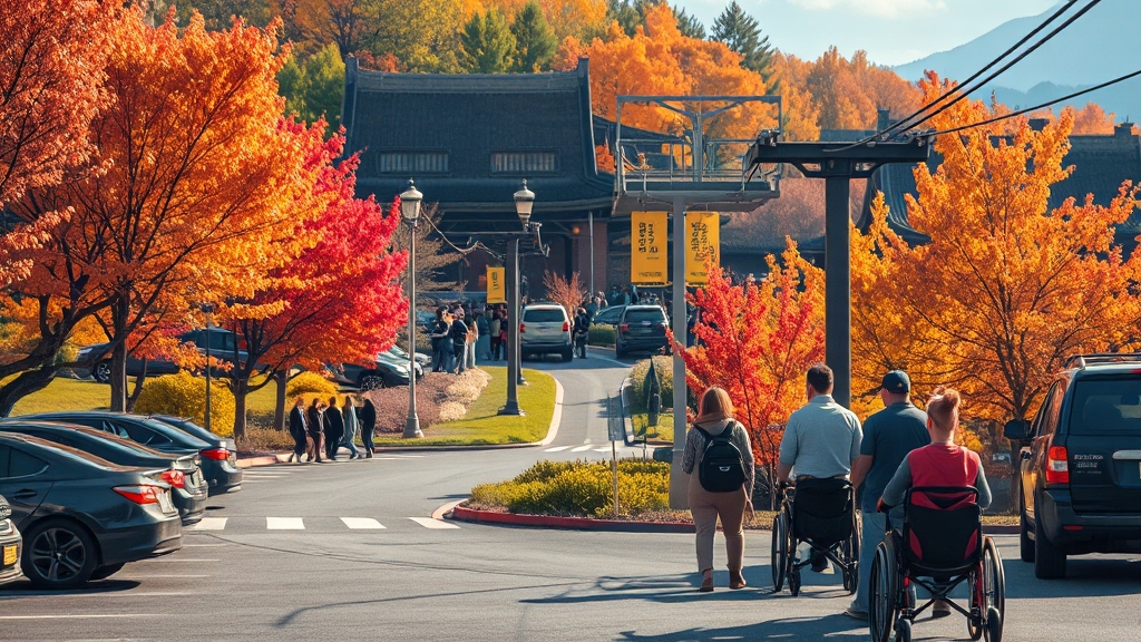 주차 정보 및 동선