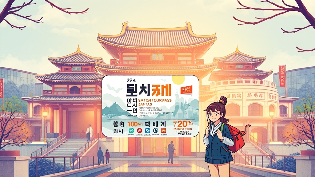 충남투어패스 꿀팁, 여행 고수되기! (illustration 스타일)
