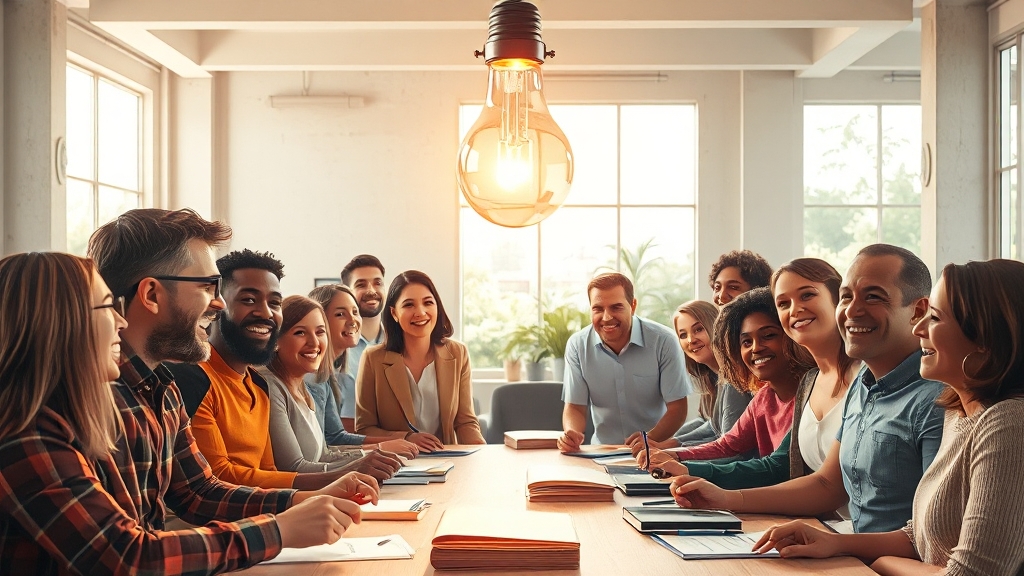 집단 본능의 밝은 면 (realistic 스타일)