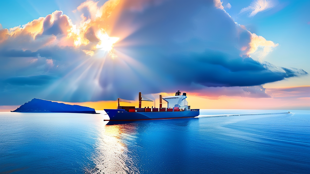 제주도 배편 이용 전 필수 확인 사항: 날씨 및 안전 정보 (realistic 스타일)