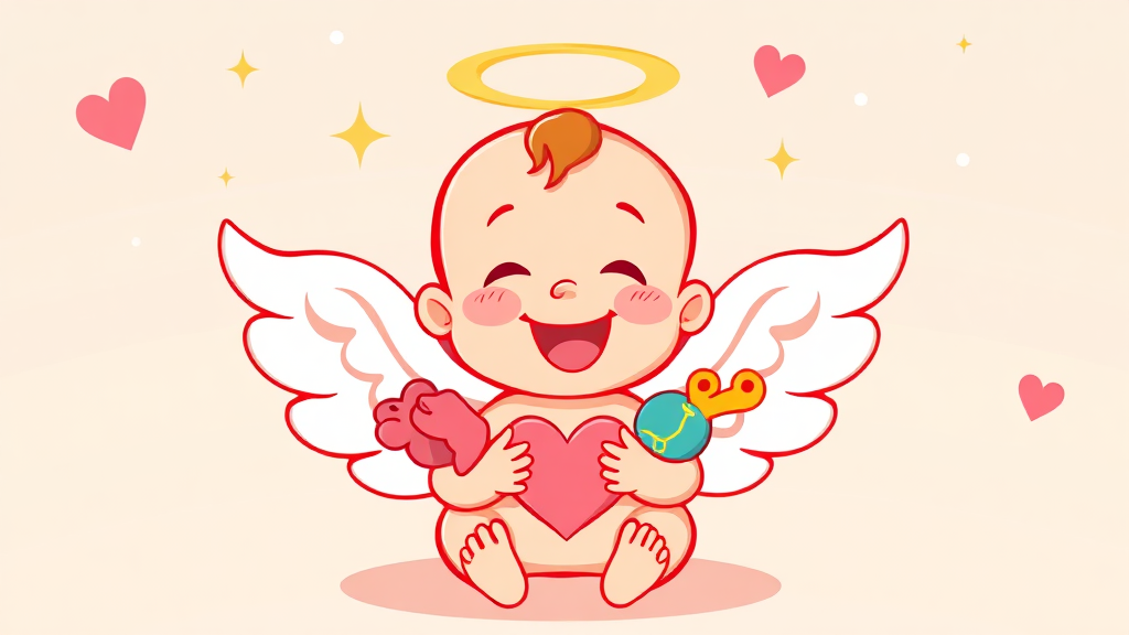 출산 지원금, 중복 신청 및 연계 혜택으로 수급액 극대화하기 (cartoon 스타일)