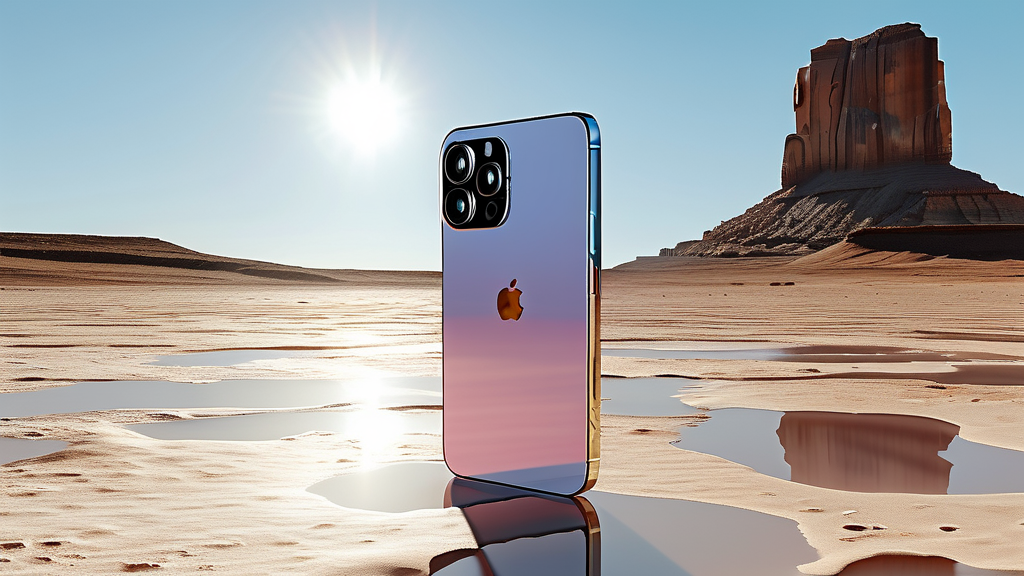 아이폰 17 프로맥스, 달 촬영의 비밀을 파헤치다 (watercolor 스타일)