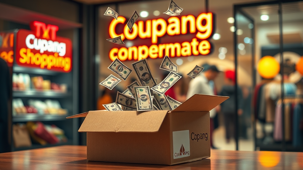 쿠팡 보상금, 종류와 금액은? (realistic 스타일)