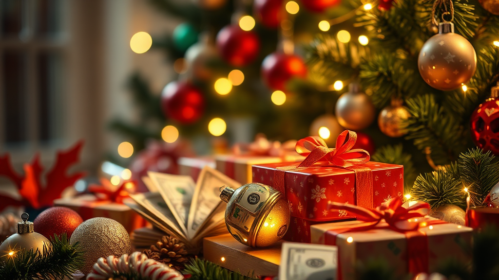 오너먼트 선물하기, 함께 즐겨요! (realistic 스타일)