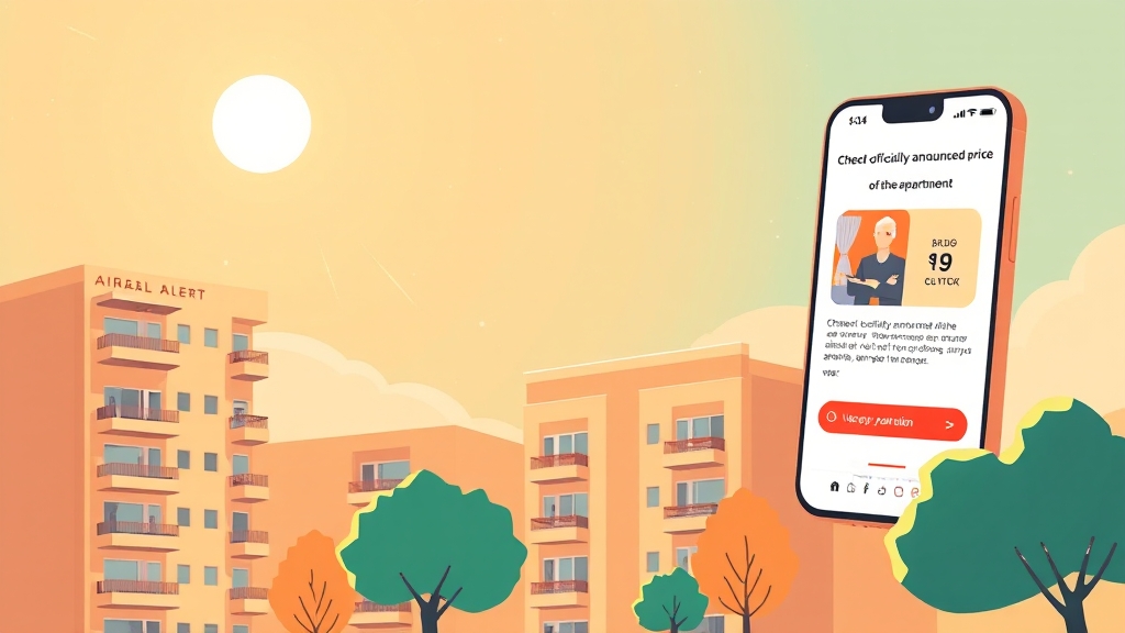 공동주택 공시가격, 쉽게 확인하는 법 (illustration 스타일)