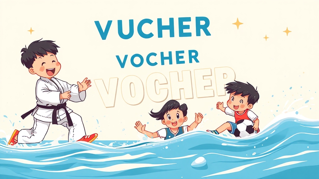 스포츠강좌바우처란? (illustration 스타일)