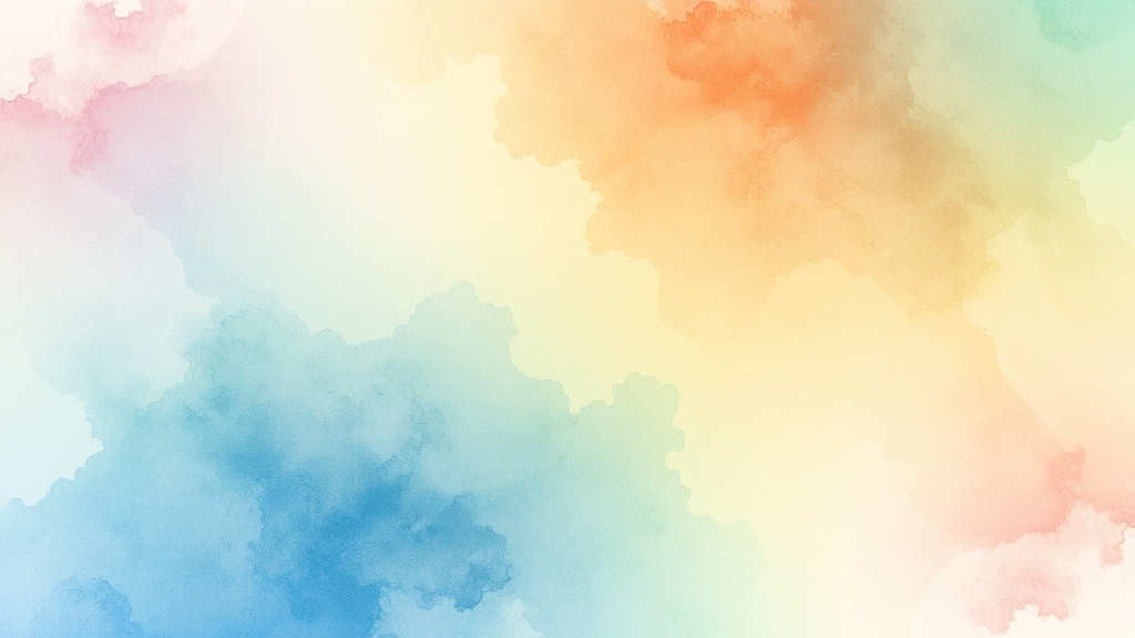 성공적인 포트폴리오 구성 (watercolor 스타일)