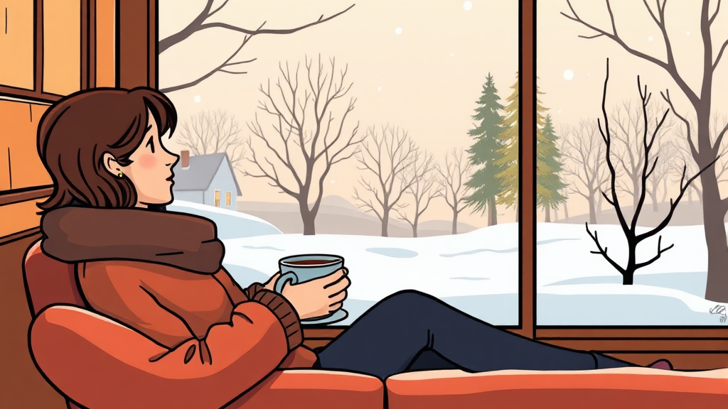 애동지에 피해야 할 행동 (cartoon 스타일)