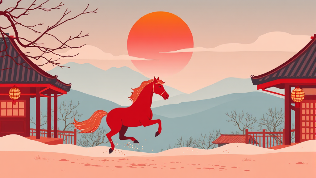 새해 연하장 디자인 및 주문 안내 (illustration 스타일)