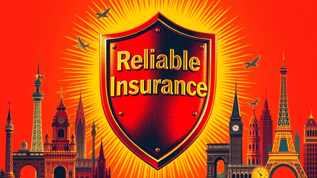 여행자보험, 왜 필요할까? (popart 스타일)