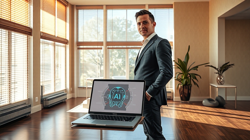 1인 창업, AI가 답인 이유 (realistic 스타일)