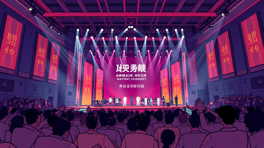 공연 정보 상세 안내 (cartoon 스타일)