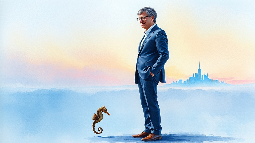 성공의 핵심 원칙 (watercolor 스타일)