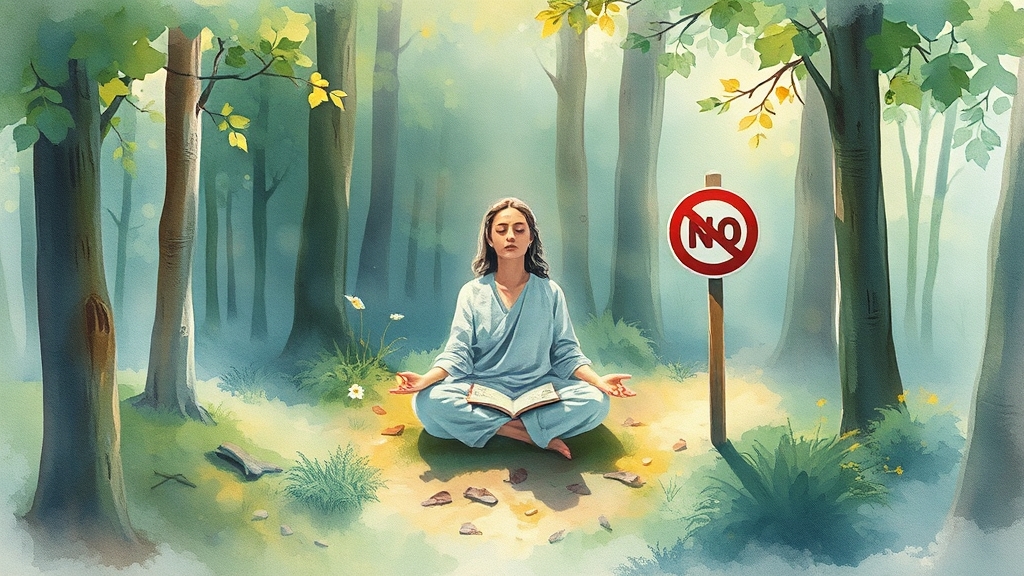 HSP를 위한 생활 전략 (watercolor 스타일)