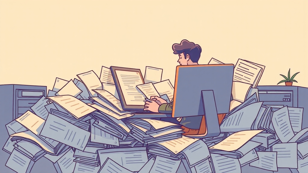 필요 서류 및 온라인 신청 방법 (illustration 스타일)