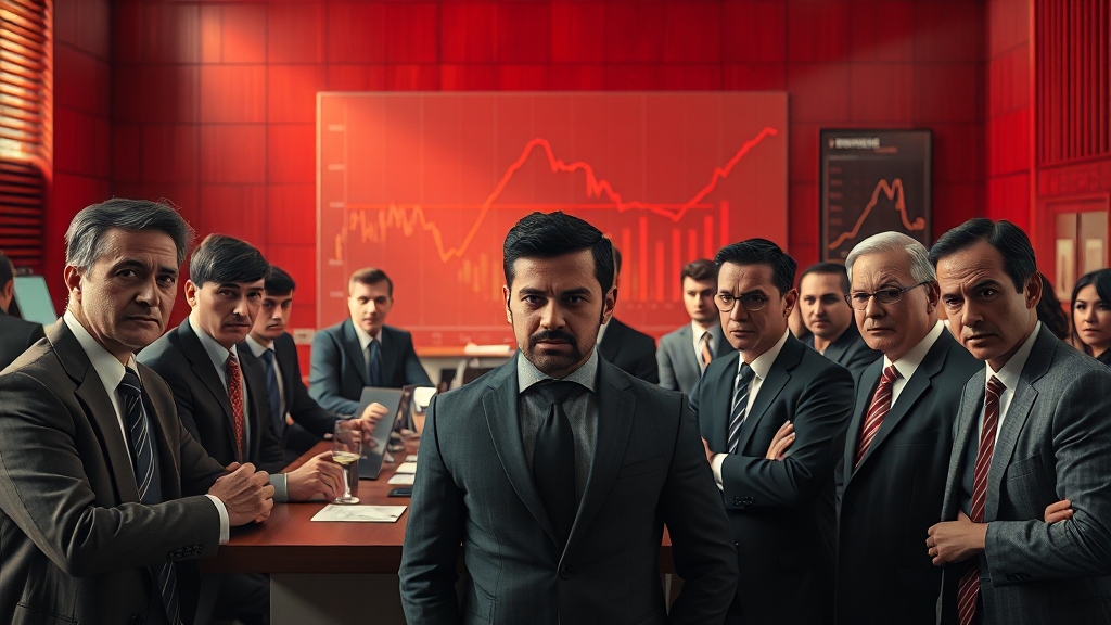 주식 시장 분석 및 전망 (realistic 스타일)