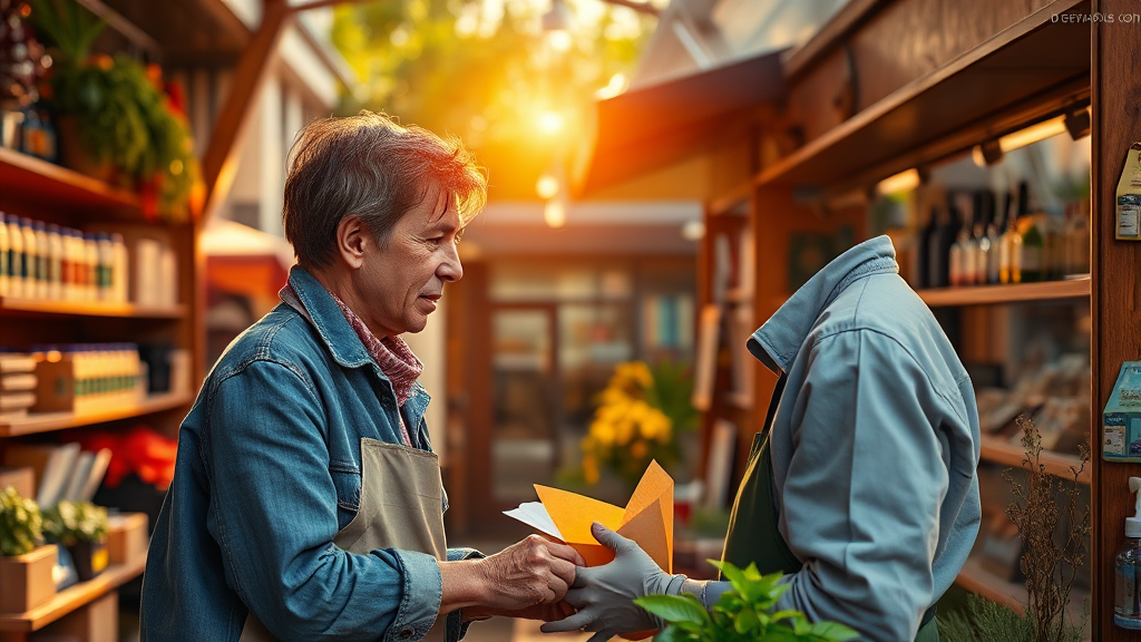 2026년 경영안정 바우처, 누가 받을 수 있나요? (realistic 스타일)