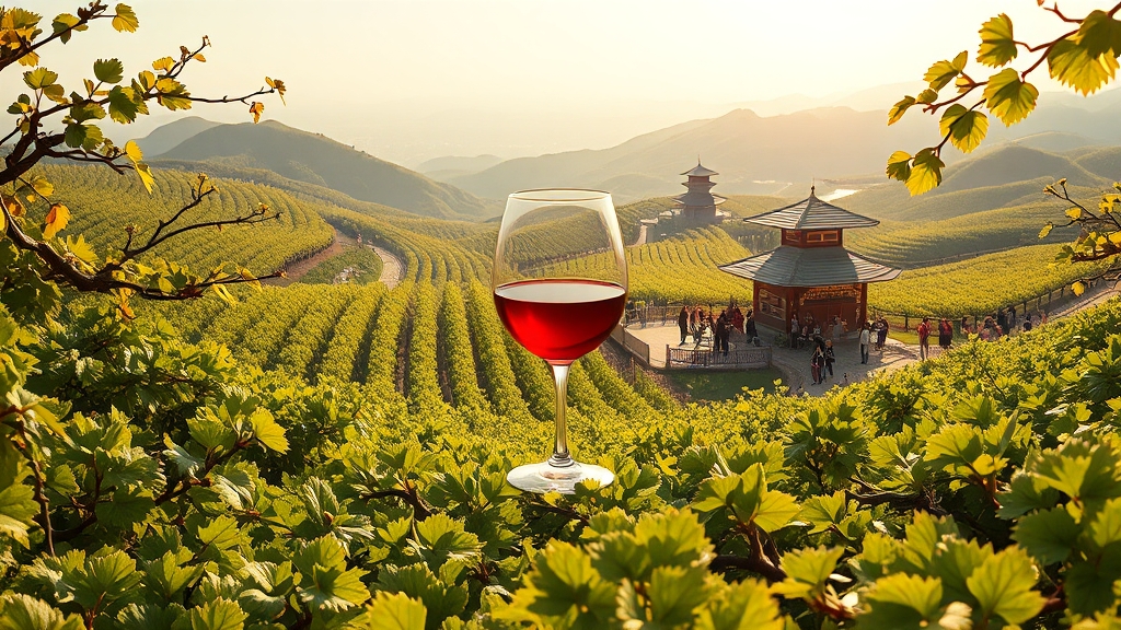 영동 와인 관련 축제 및 행사 (realistic 스타일)