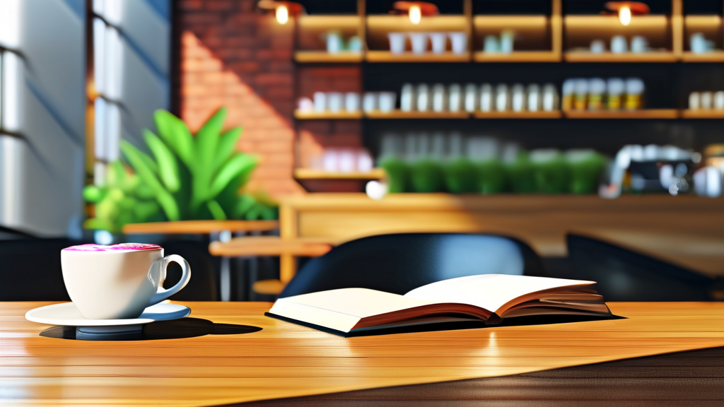 스터디카페 이용 후기: 실제 경험을 바탕으로 한 장단점 (realistic 스타일)