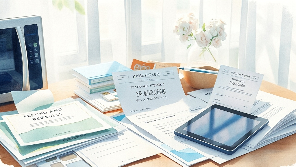 신청 시 유의사항 (watercolor 스타일)