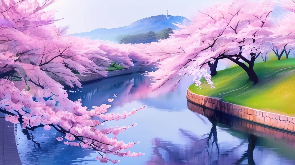 진해 군항제 방문 시 주의사항 및 안전 가이드 (watercolor 스타일)