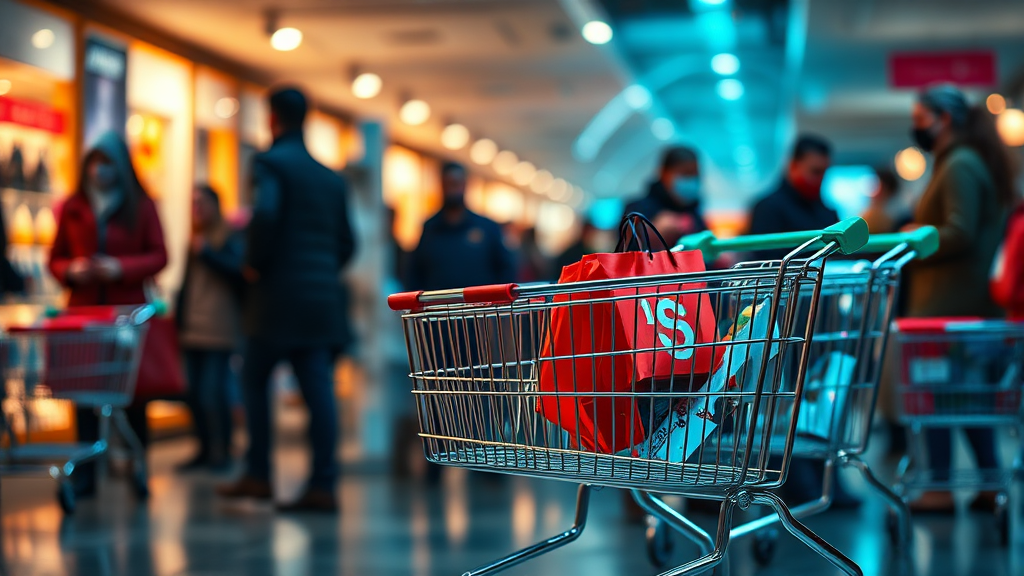 사이버 먼데이: 핵심 정보 (realistic 스타일)