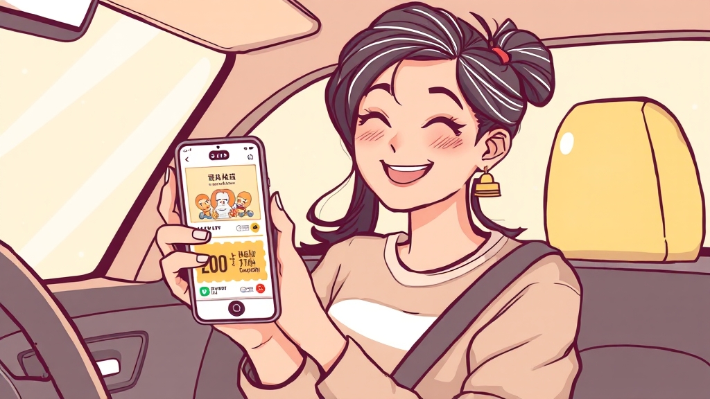 쿠폰 사용, 이렇게 하세요! (illustration 스타일)