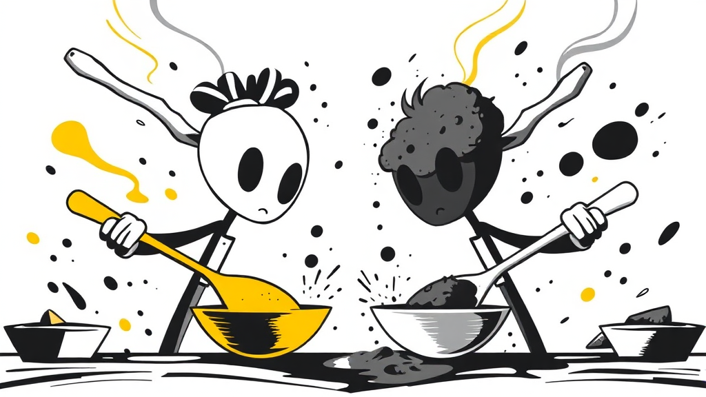 주요 참가자 정보 및 특징 (illustration 스타일)