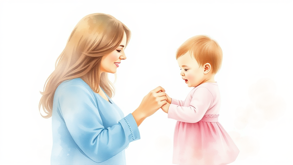 아동수당, 어떻게 신청하나요? (watercolor 스타일)