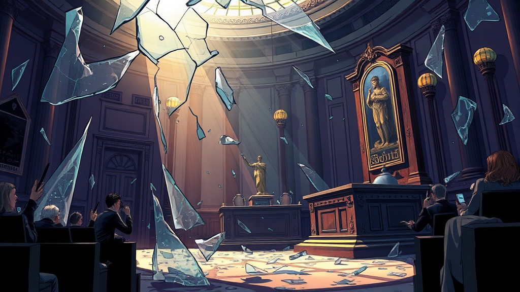 엘리야 사건의 진실 (illustration 스타일)