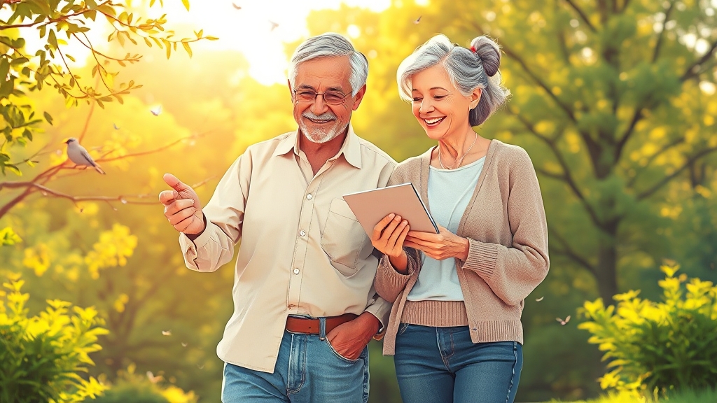 퇴직연금 의무화, 왜 중요할까요? (illustration 스타일)