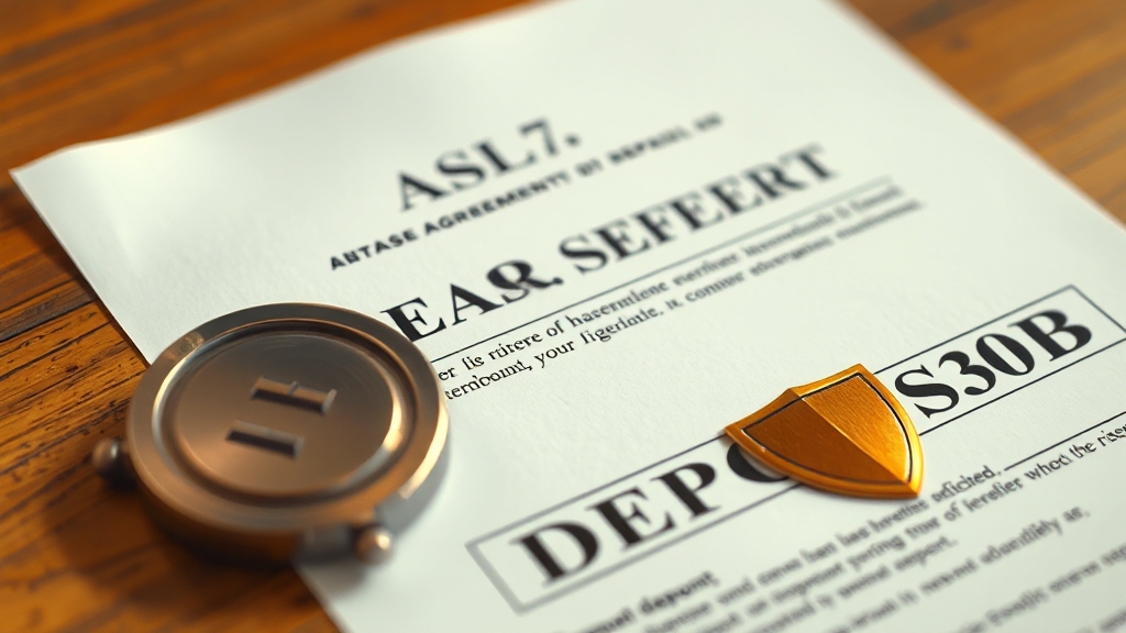 확정일자, 왜 중요할까? (realistic 스타일)