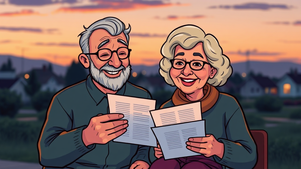 노령연금, 수급 조건은? (cartoon 스타일)