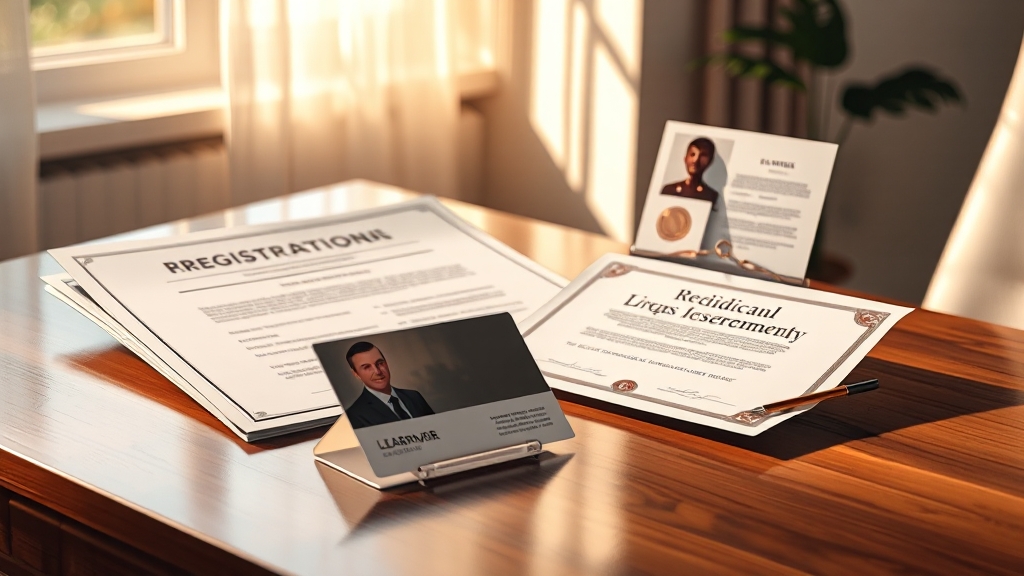 사업자 등록, 준비물은? (realistic 스타일)