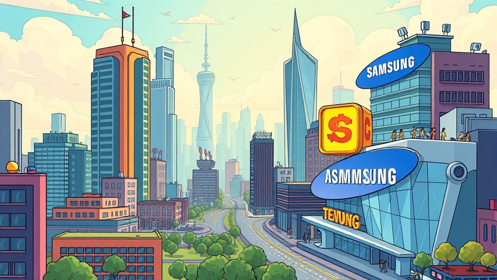 투자 전략 및 전망 (cartoon 스타일)