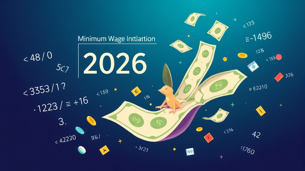 실수령액 계산 예시 (illustration 스타일)