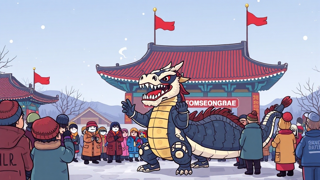 관람 시 유의사항 (cartoon 스타일)