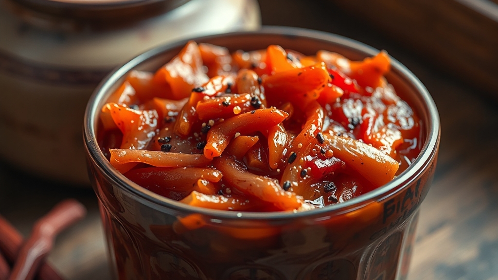 김장 40kg, 양념 비율 중요성 (realistic 스타일)