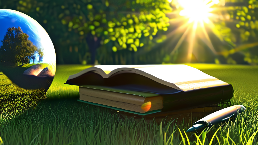 교육 및 연구 분야에서의 혁신 (realistic 스타일)