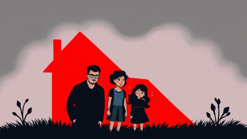 주택담보대출 금리 상승 현황 (cartoon 스타일)